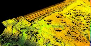 岩館漁港マルチビーム深浅測量